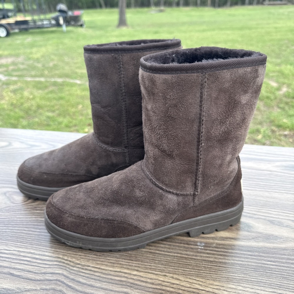 UGG Australia Ultra Short 5225 Mid-Calf Boots Womens US 8 Made in New Zealand - Picture 3 of 9